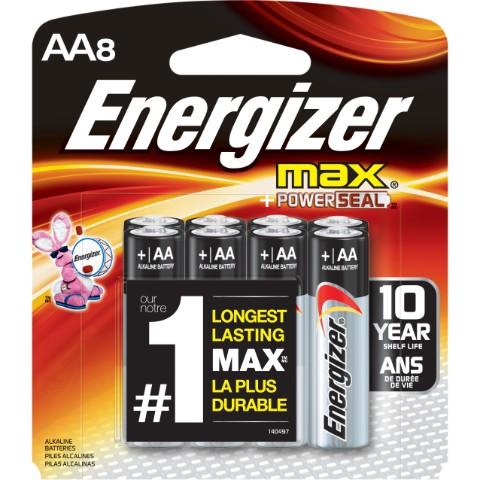 Order Energizer Max AA 8 Pack food online from 7-Eleven store, Natick on bringmethat.com