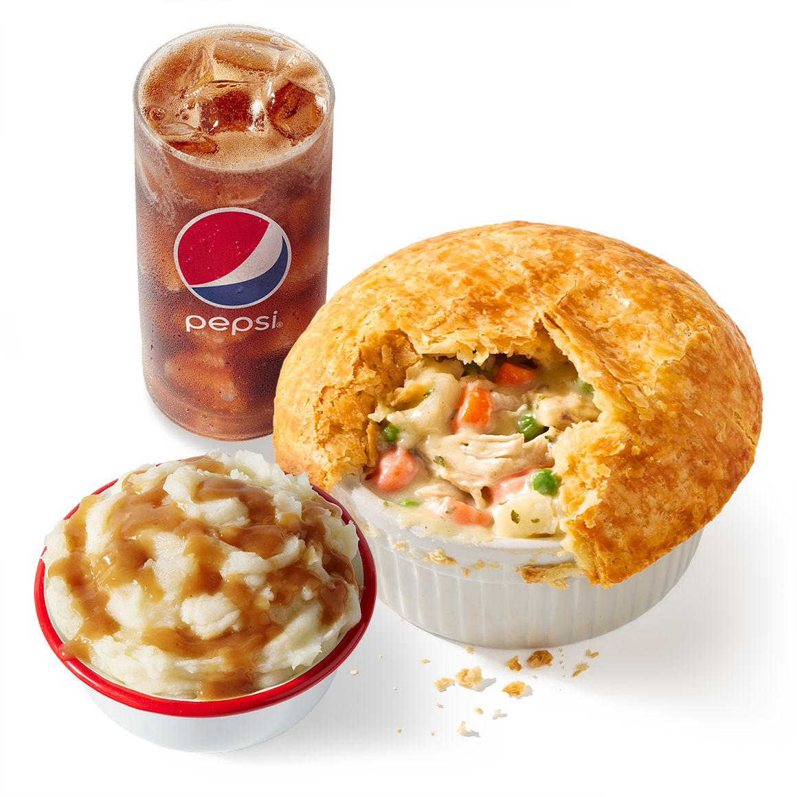 Order Pot Pie Meal food online from KFC store, Thomasville on bringmethat.com