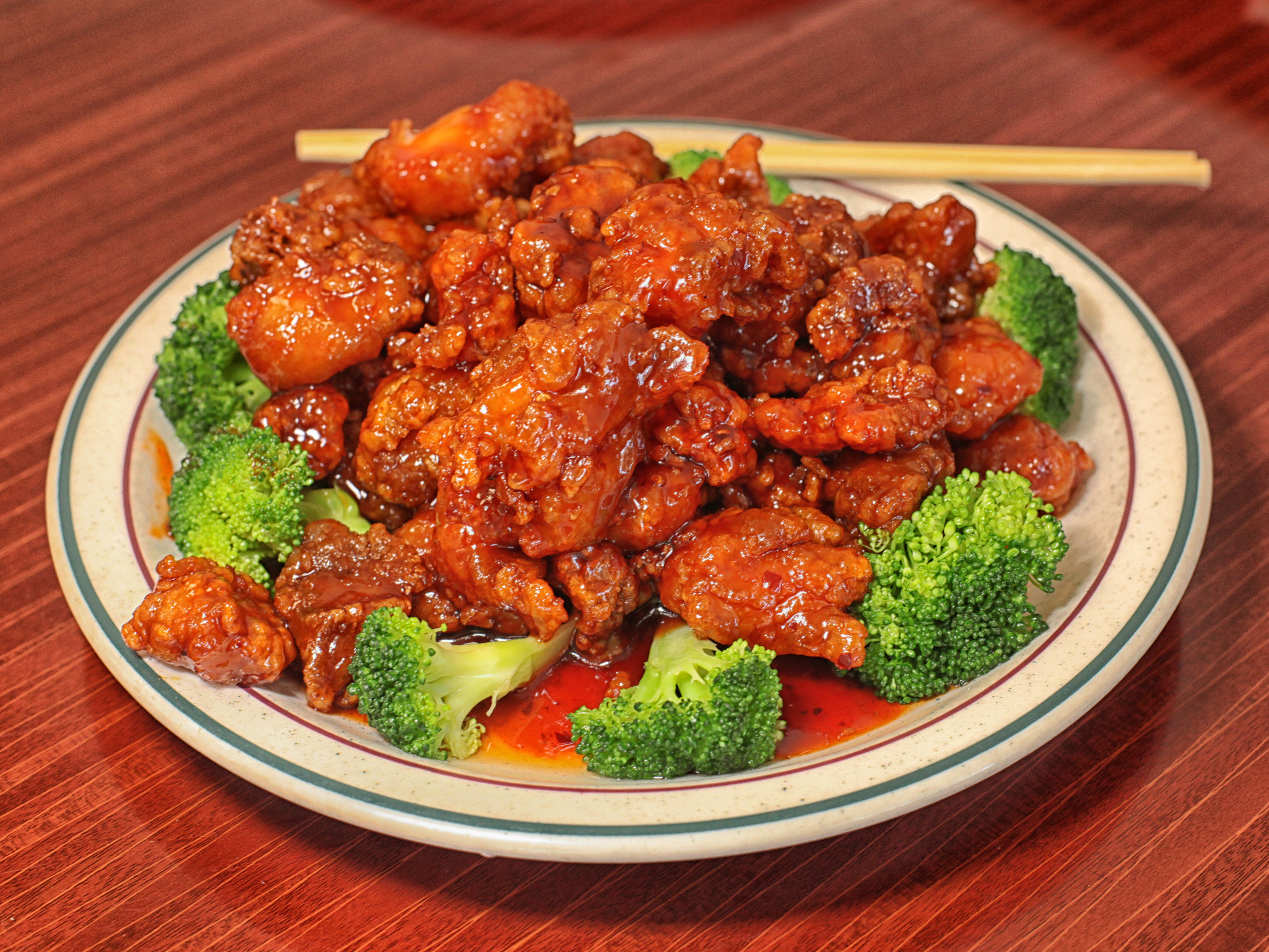 No. 23. General Tso's Chicken Combo Plate from Chinese Kitchen