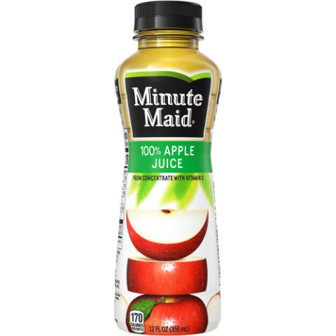 Order Minute Maid Apple Juice 12oz food online from 7-Eleven store, Wakefield on bringmethat.com