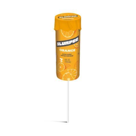 Order 7-Select Slurpee Push Pop Orange 4oz food online from 7-Eleven store, Alexandria on bringmethat.com