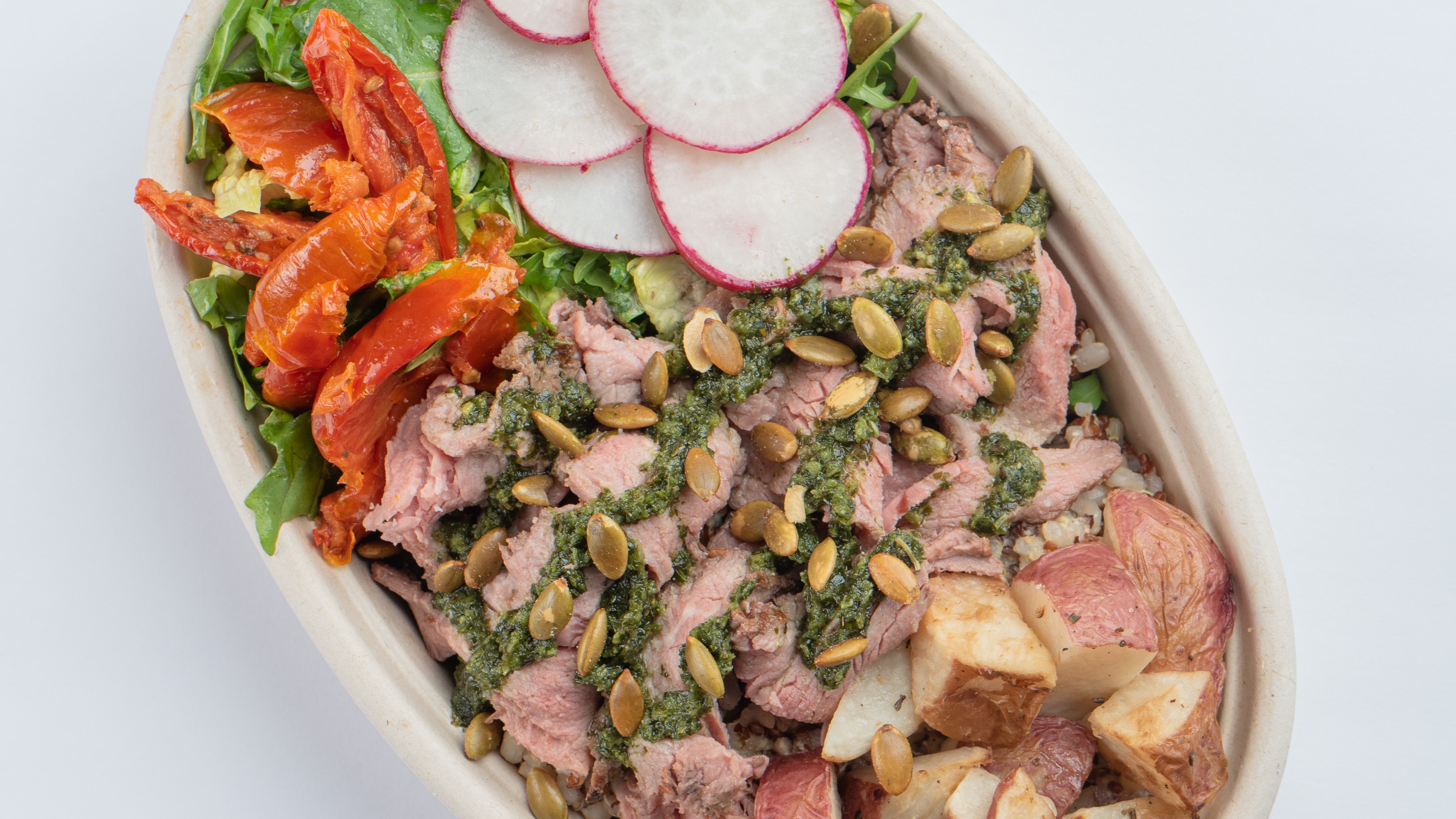 Order Chimichurri Steak and Potato Bowl food online from Vitality Bowls store, Wappingers Falls on bringmethat.com