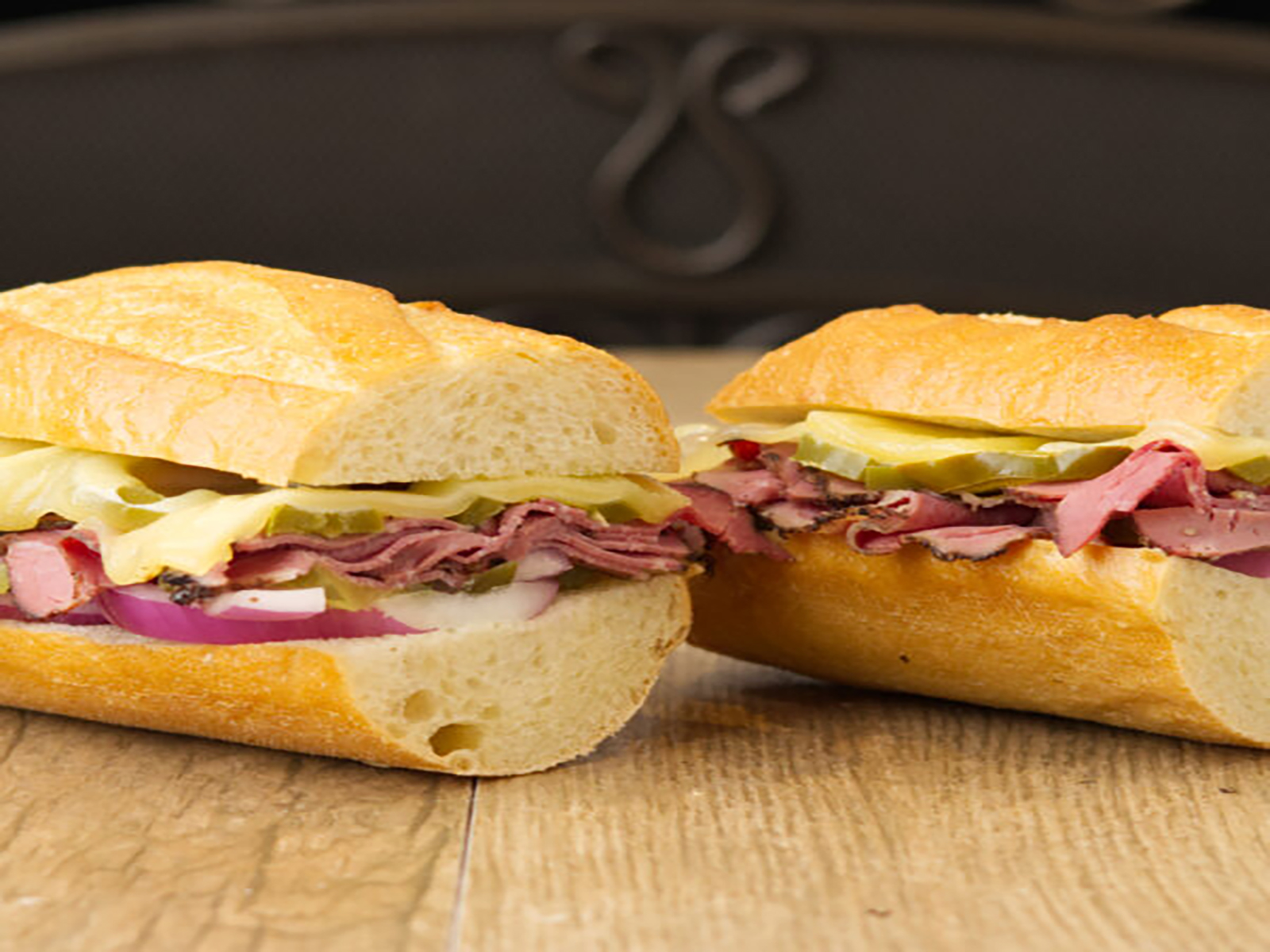 Order Pastrami San'wench food online from Buccaneer Pizza store, Santa Ana on bringmethat.com