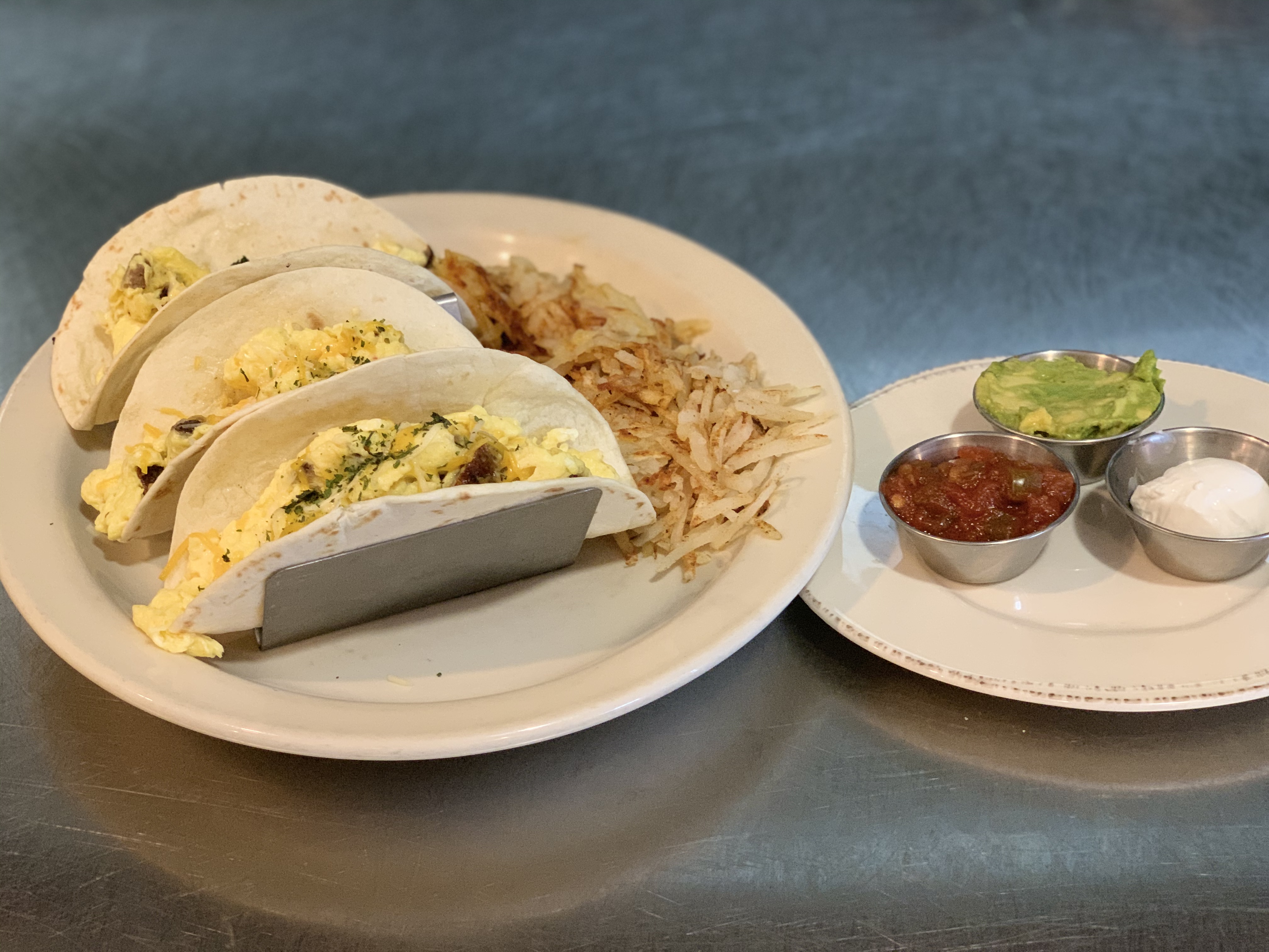 Order Breakfast Tacos food online from Stacks store, Tinley Park on bringmethat.com
