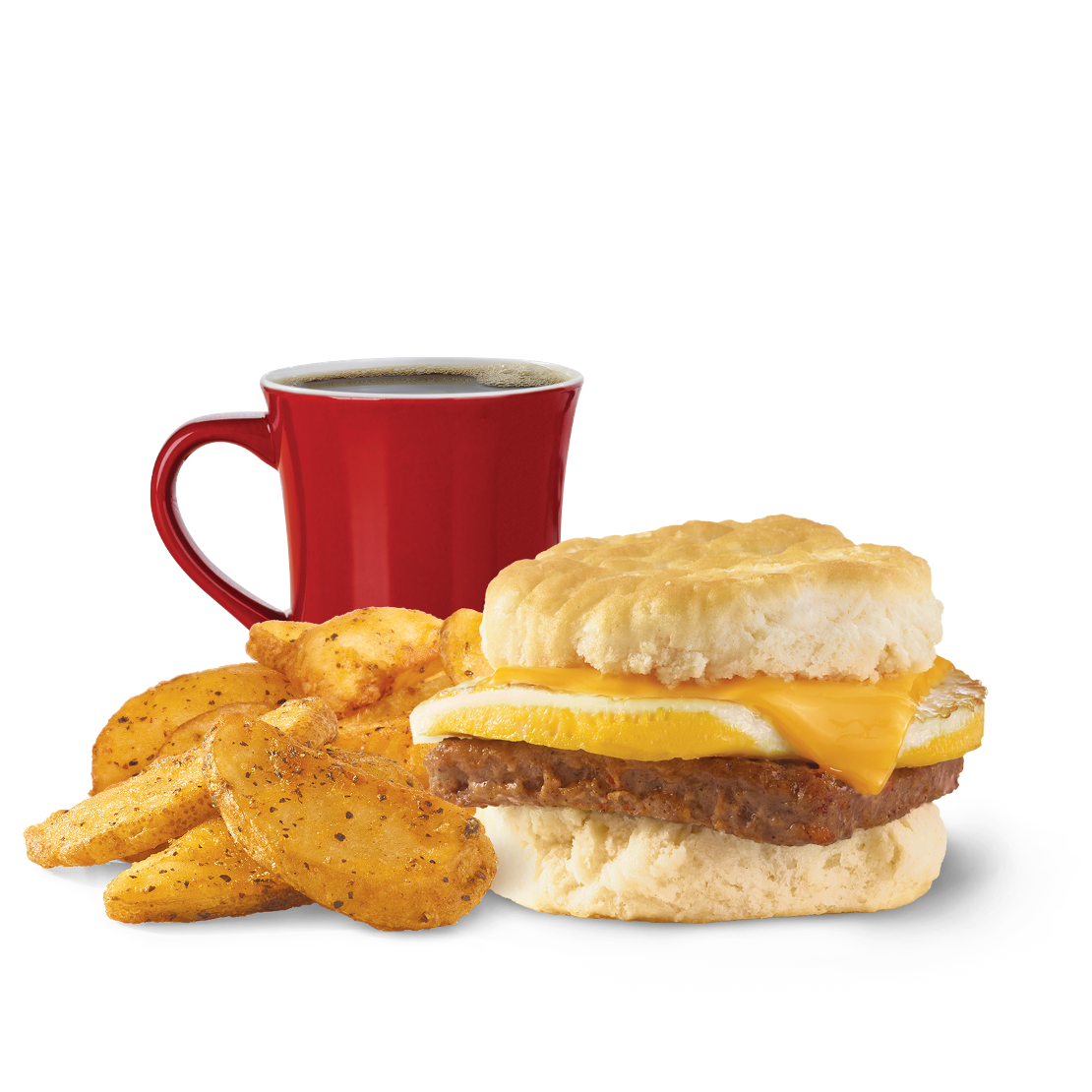 Order Sausage, Egg & Cheese Biscuit Combo food online from Wendy store, Lexington on bringmethat.com