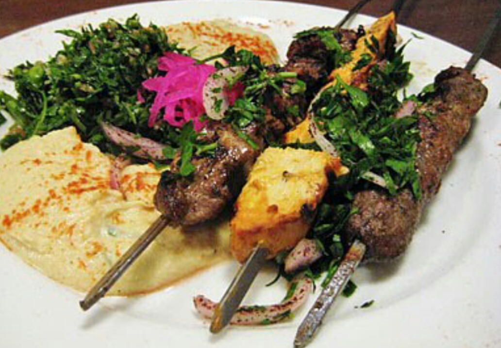 Order Shish Combo food online from Shawarma Express store, Eastpointe on bringmethat.com