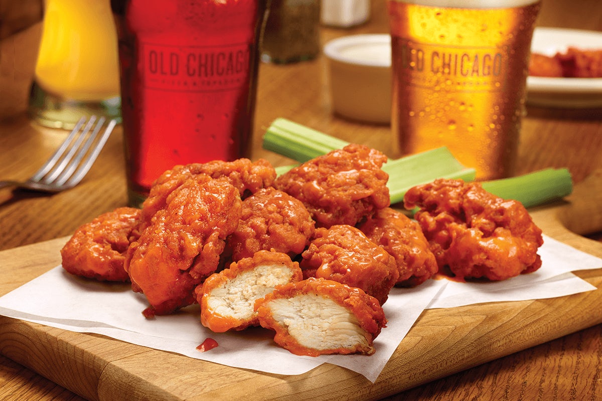 Order BONELESS CHICKEN WINGS TALL food online from Old Chicago 66 store, Lakewood on bringmethat.com