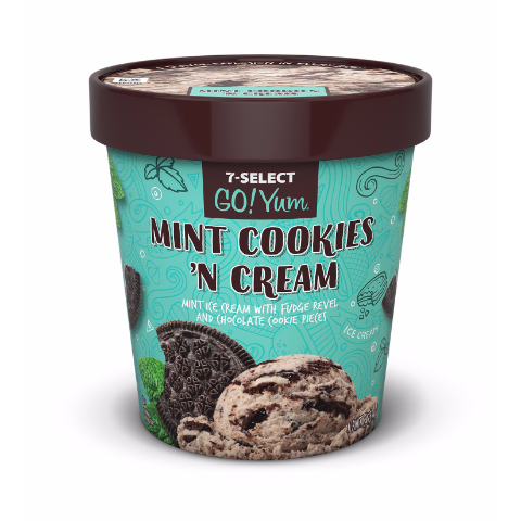 Order 7-Select Mint Cookies N Cream Pint food online from 7-Eleven store, Natick on bringmethat.com