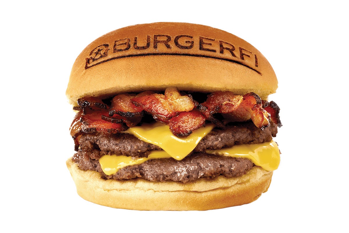 Order ULTIMATE BACON CHEESEBURGER food online from BurgerFi store, Latham on bringmethat.com
