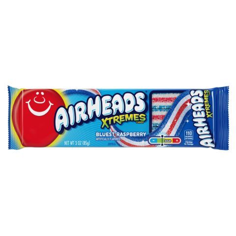 Order Airheads Xtremes Bluest Raspberry Tray 3oz food online from 7-Eleven store, Aurora on bringmethat.com