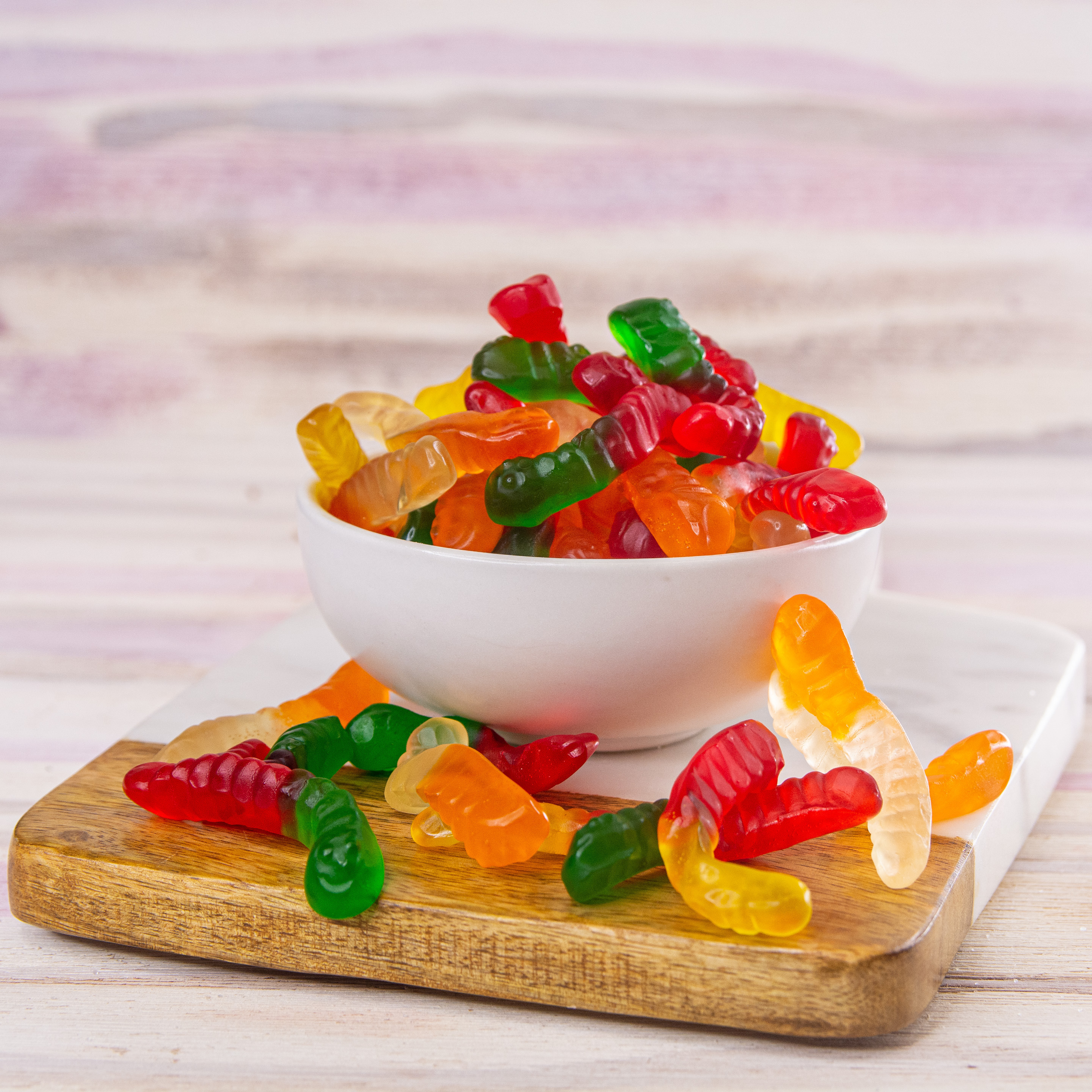 Order Gummi Worms food online from Wockenfuss Candies store, Columbia on bringmethat.com