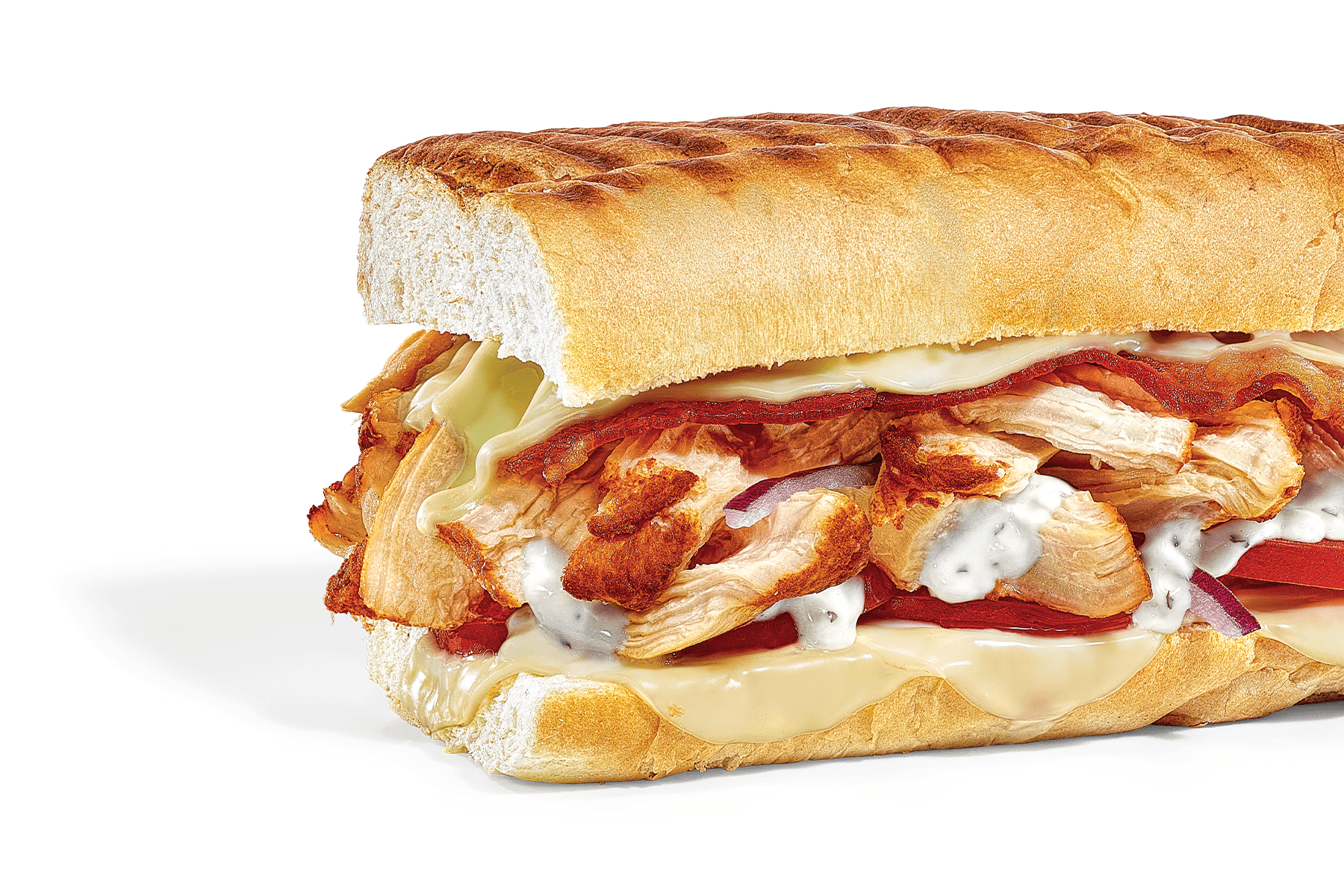 Order Chicken & Bacon Ranch Melt food online from Subway store, Rochester on bringmethat.com