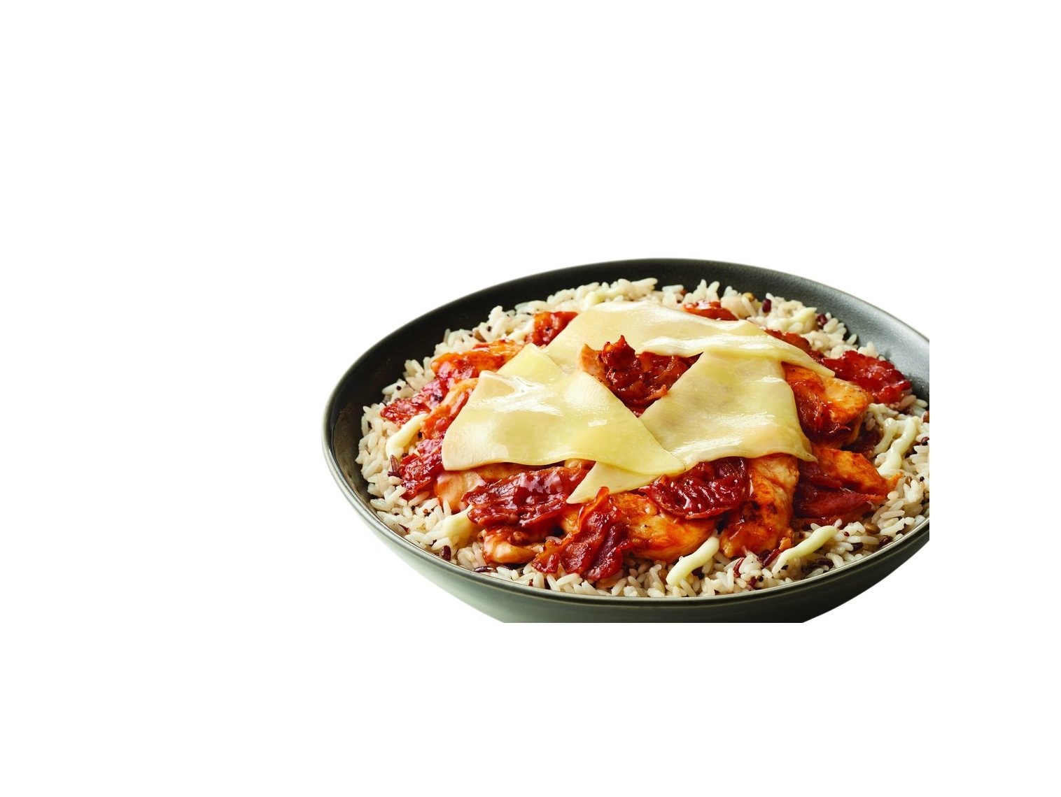 Order BBQ Rice & Grain Bowl (Grilled Chicken) food online from Dangelo Sandwich Shop store, Chicopee on bringmethat.com