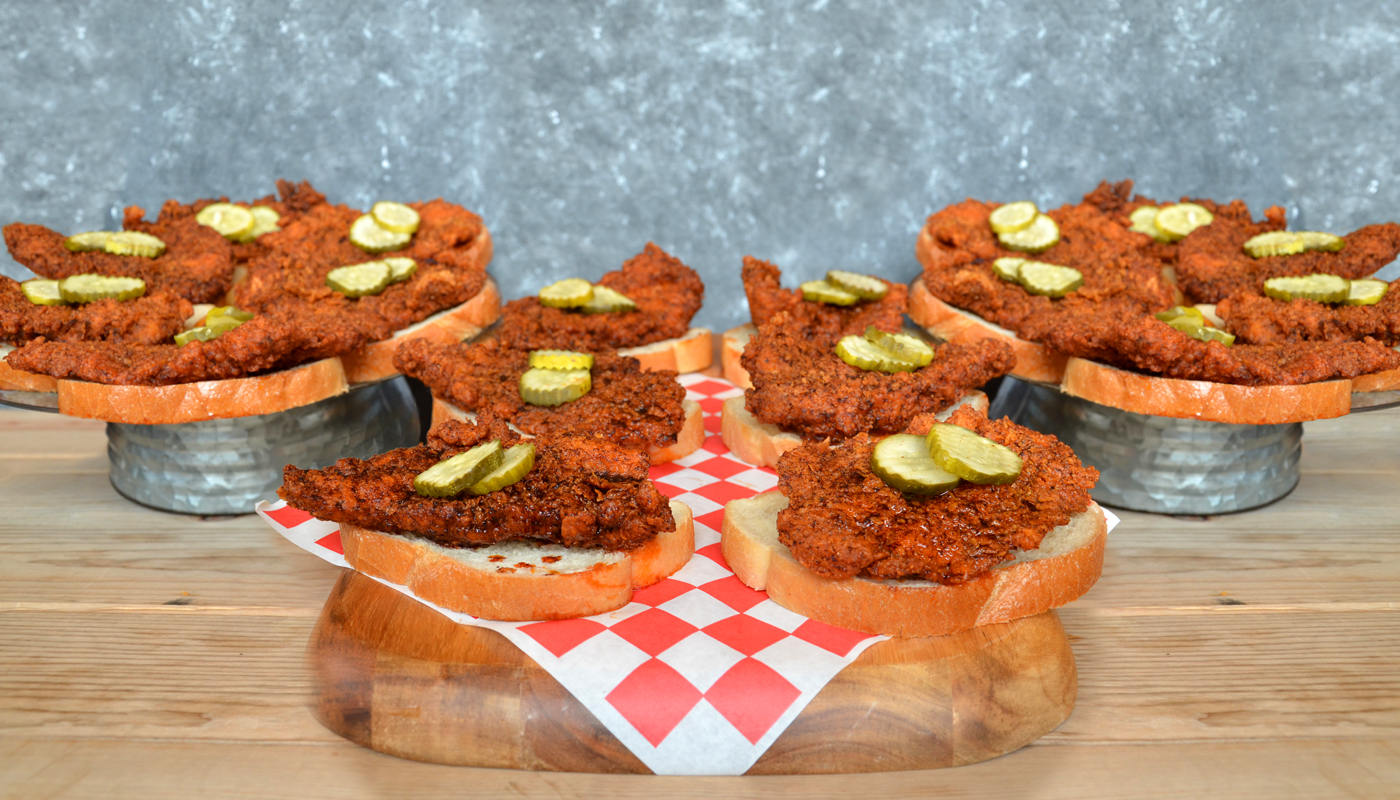 Order 18 Chicken Tenders Platter food online from Nashville Hot Chicken Shack store, Newhall on bringmethat.com