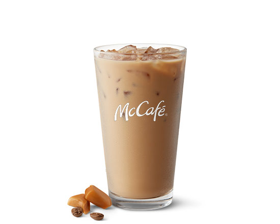 Order Iced Caramel Coffee food online from Mcdonald store, Des Moines on bringmethat.com