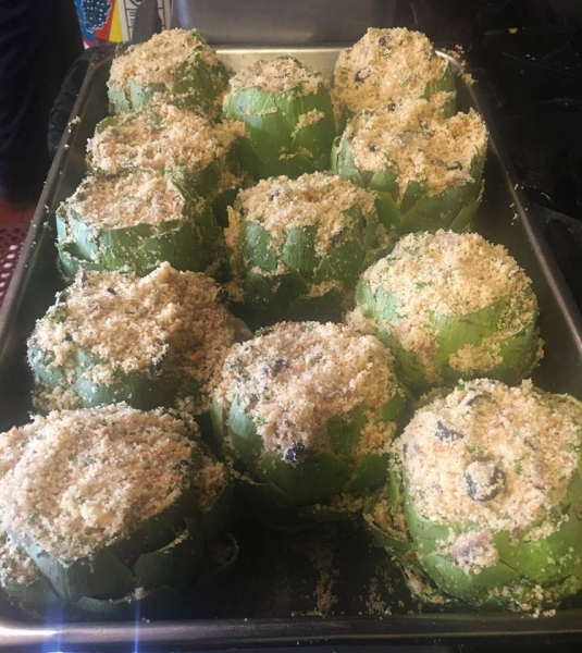 Order Chicken Artichoke food online from Cioffi Restaurant & Pizzeria store, Union on bringmethat.com