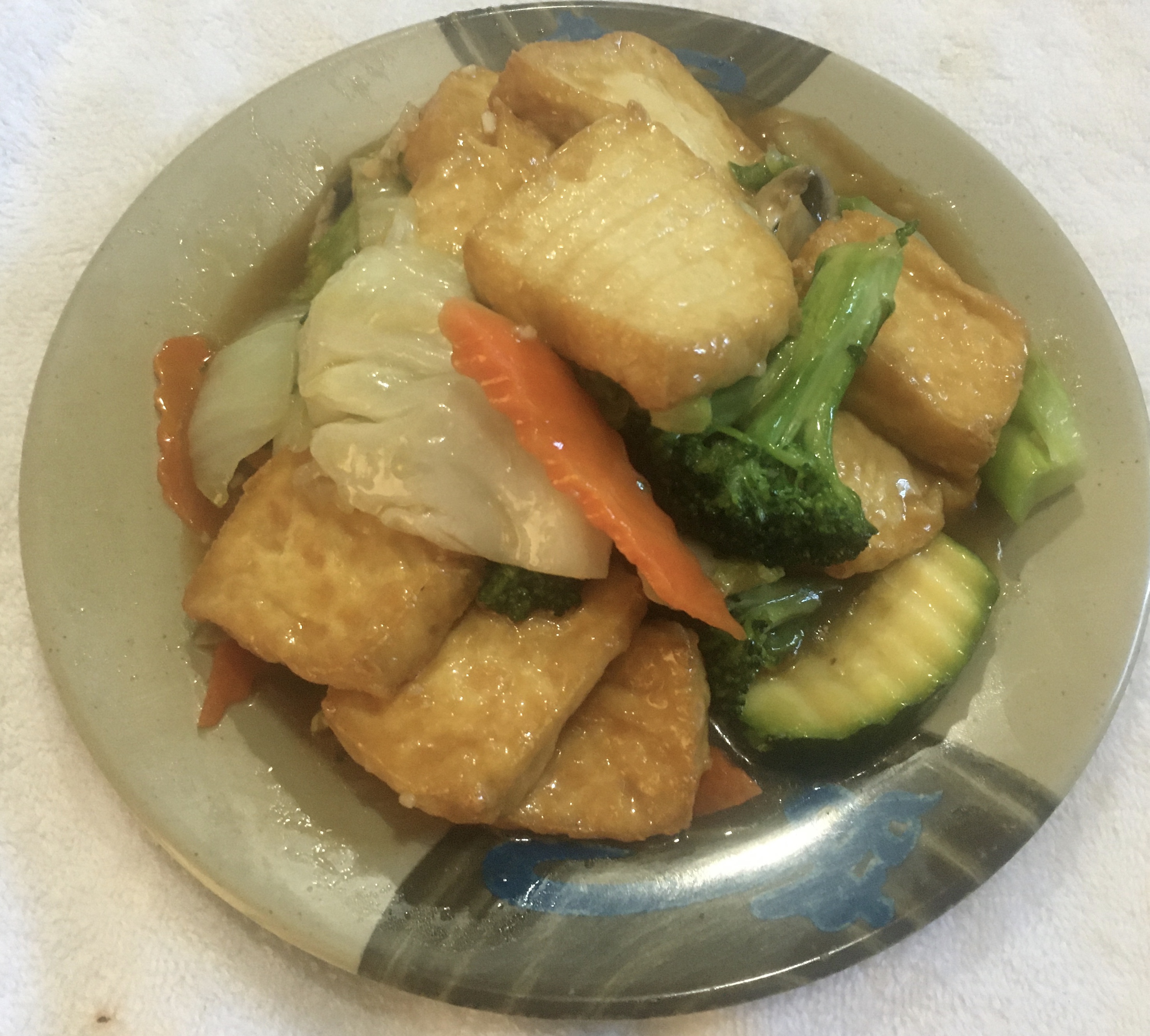 Order Vegetarian Braised Tofu food online from The Asian Cafe store, Murphys on bringmethat.com