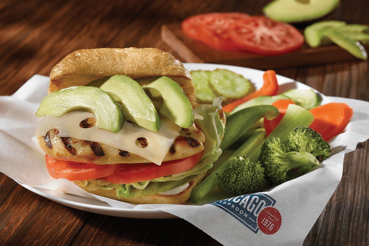 Order *GS* CALIFORNIA CHICKEN SANDWICH food online from Old Chicago 66 store, Lakewood on bringmethat.com