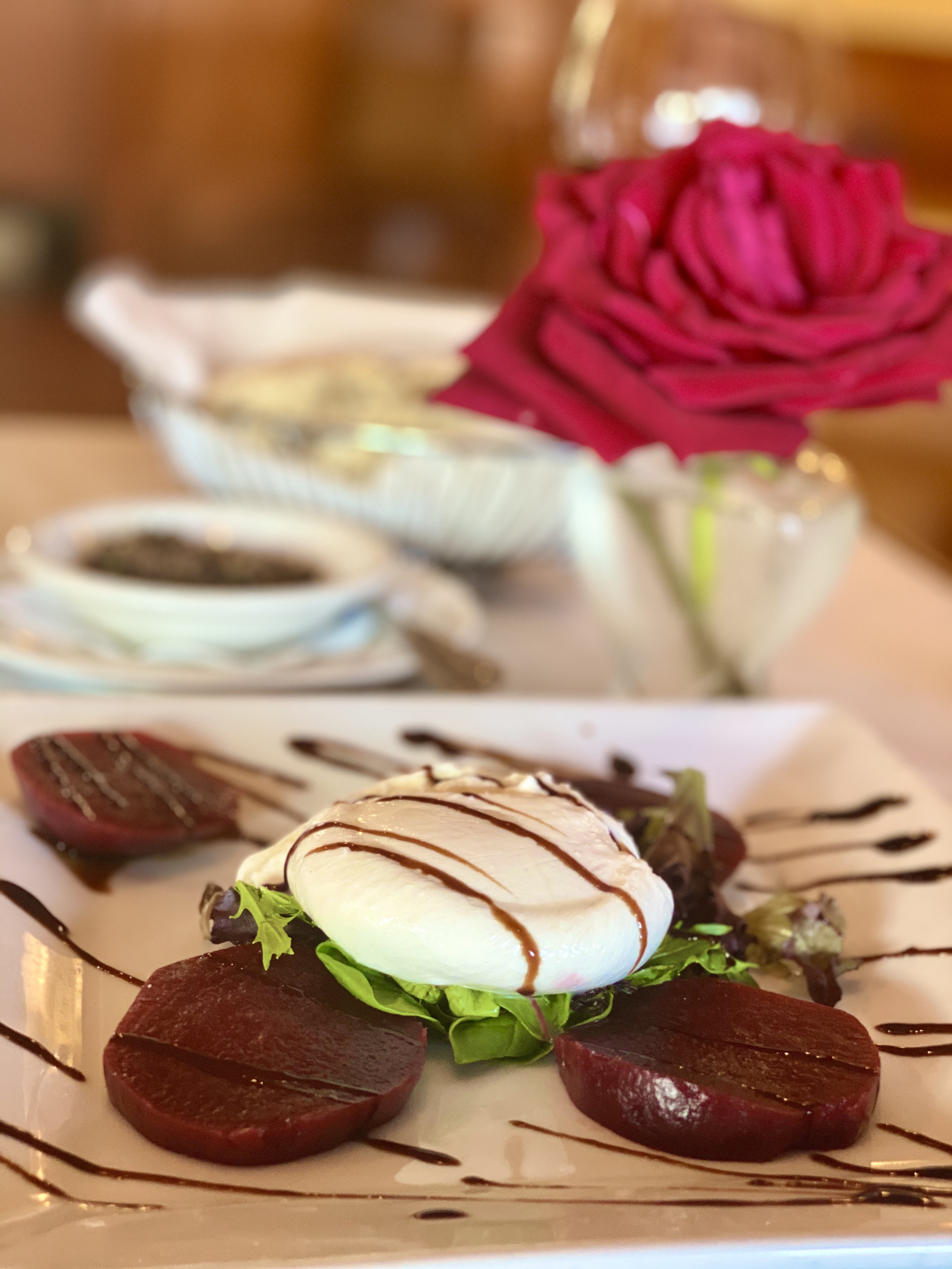 Order Burrata food online from Tramonto Bistro store, Malibu on bringmethat.com