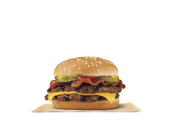 Order Bacon Double Cheeseburger food online from Burger King store, Thomasville on bringmethat.com