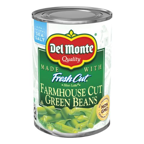 Order Del Monte Farmhouse Cut Green Beans 14.5oz food online from 7-Eleven store, Wakefield on bringmethat.com
