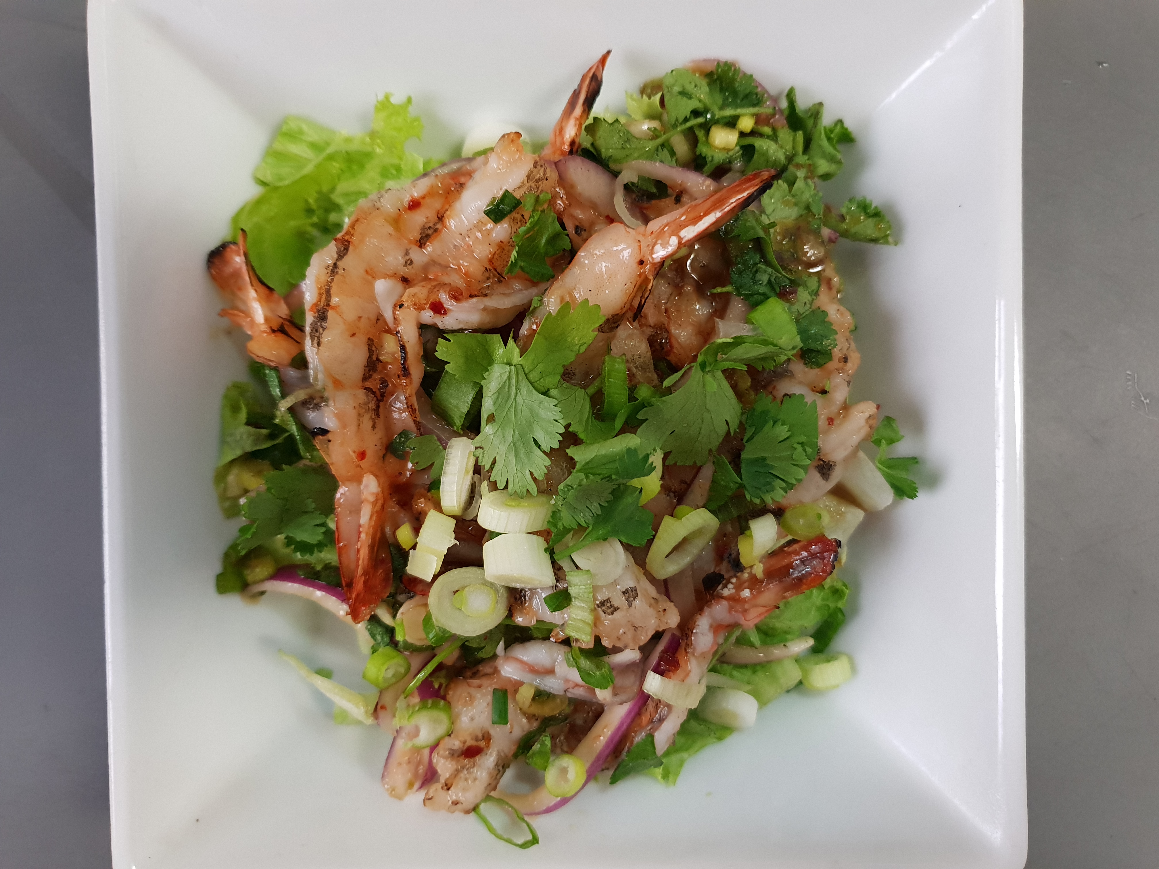 Order Shrimp Salad food online from R Haan Thai store, Los Angeles on bringmethat.com