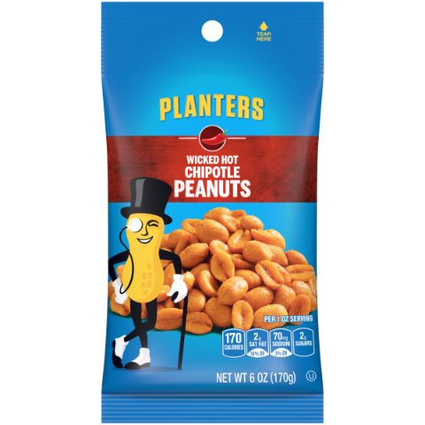 Order Planters Big Bag Chipotle Peanuts 6.08oz food online from 7-Eleven store, Wakefield on bringmethat.com