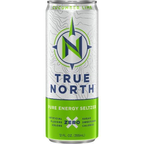 Order True North Pure Energy Seltzer Cucumber Lime 12oz food online from 7-Eleven store, Lynchburg on bringmethat.com