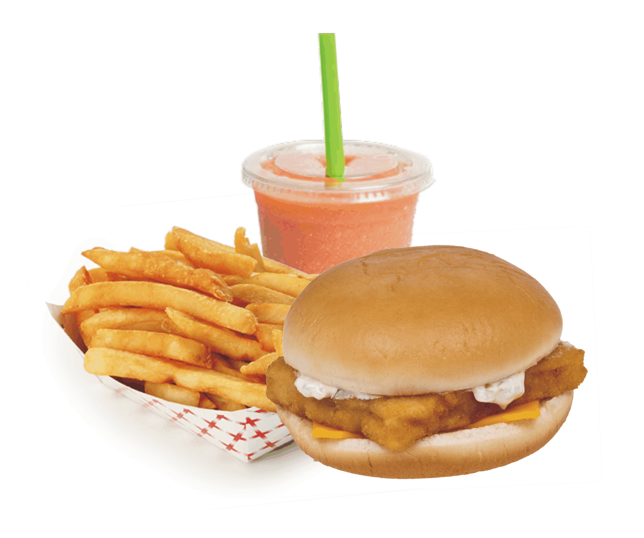 Order Fish sandwiches  fries and a drink  food online from Atlantic Fish N Chips store, New York on bringmethat.com