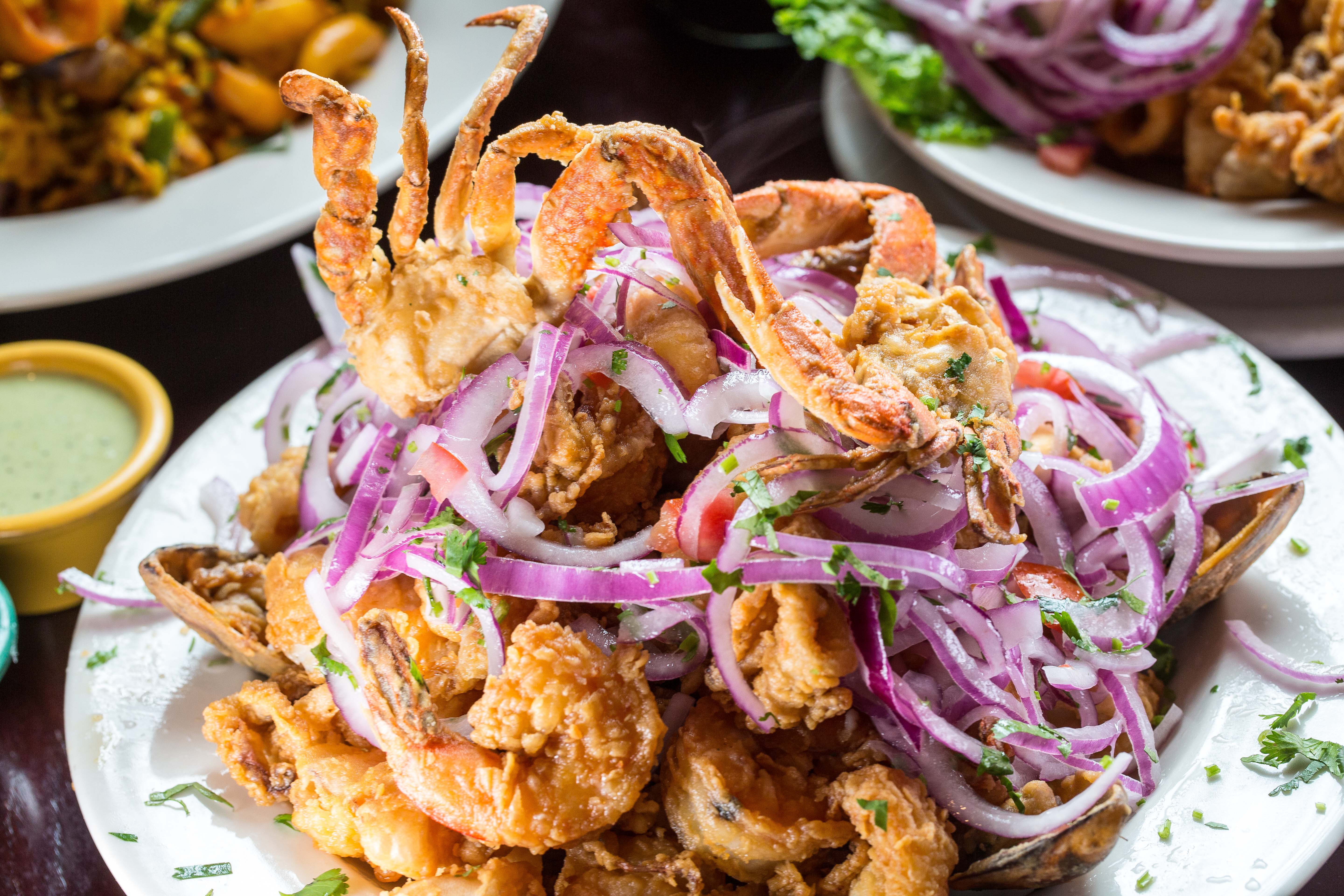 Order Jalea food online from Riko Peruvian Cuisine store, Queens on bringmethat.com