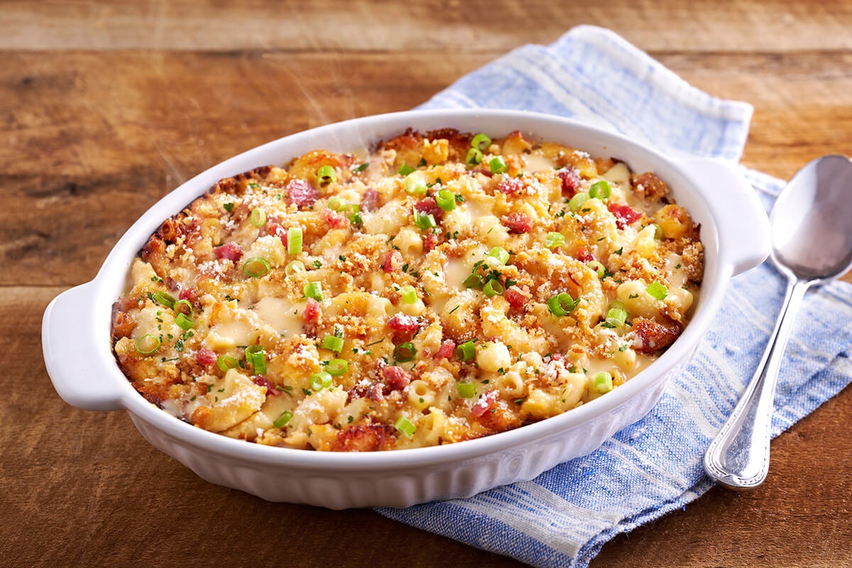 Order Bacon Mac n' Cheese food online from Cracker Barrel store, Rochester on bringmethat.com