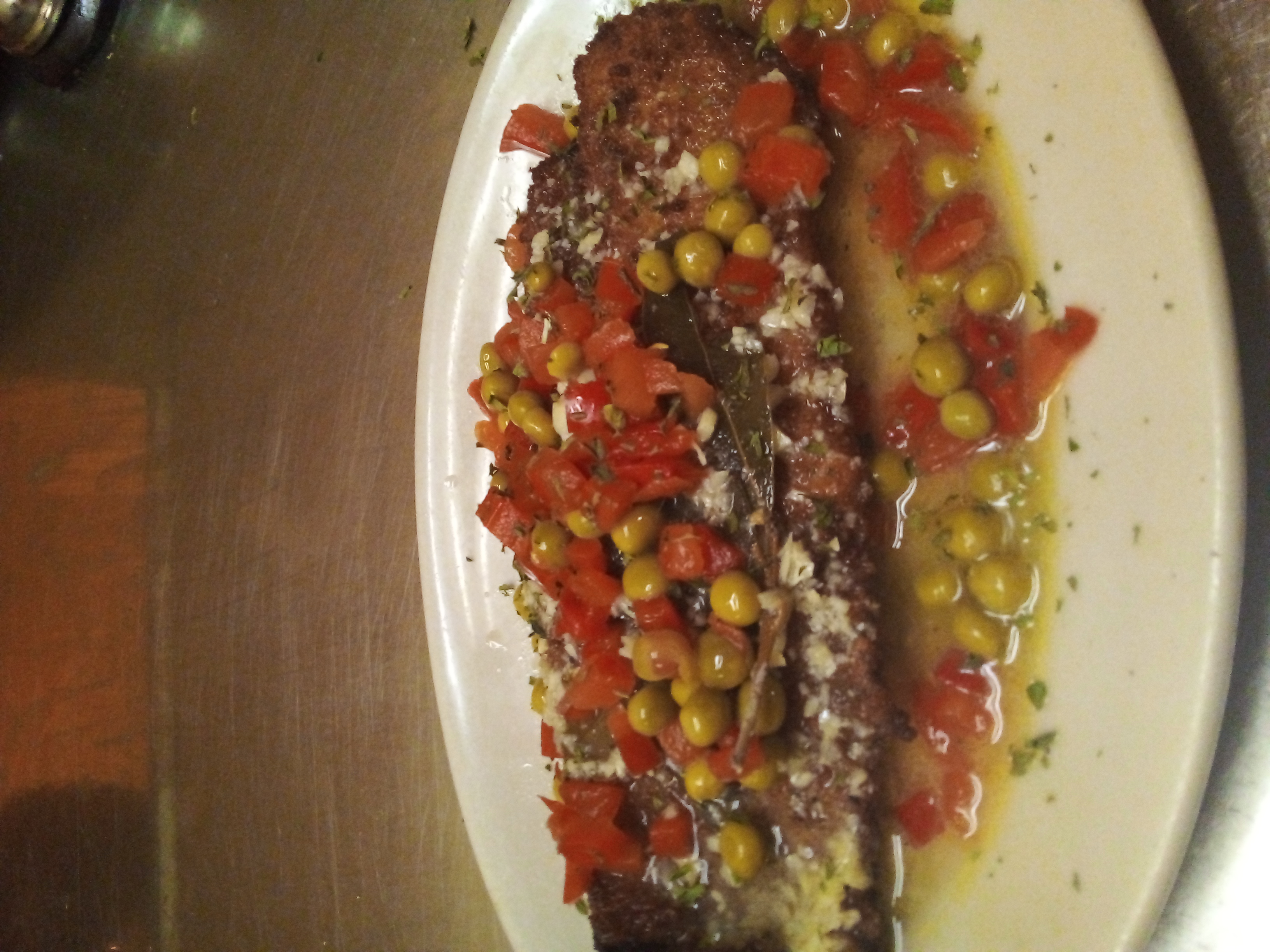 Order Milanesa de Pollo a la Russa food online from La Teresita Restaurant store, Pinellas Park on bringmethat.com