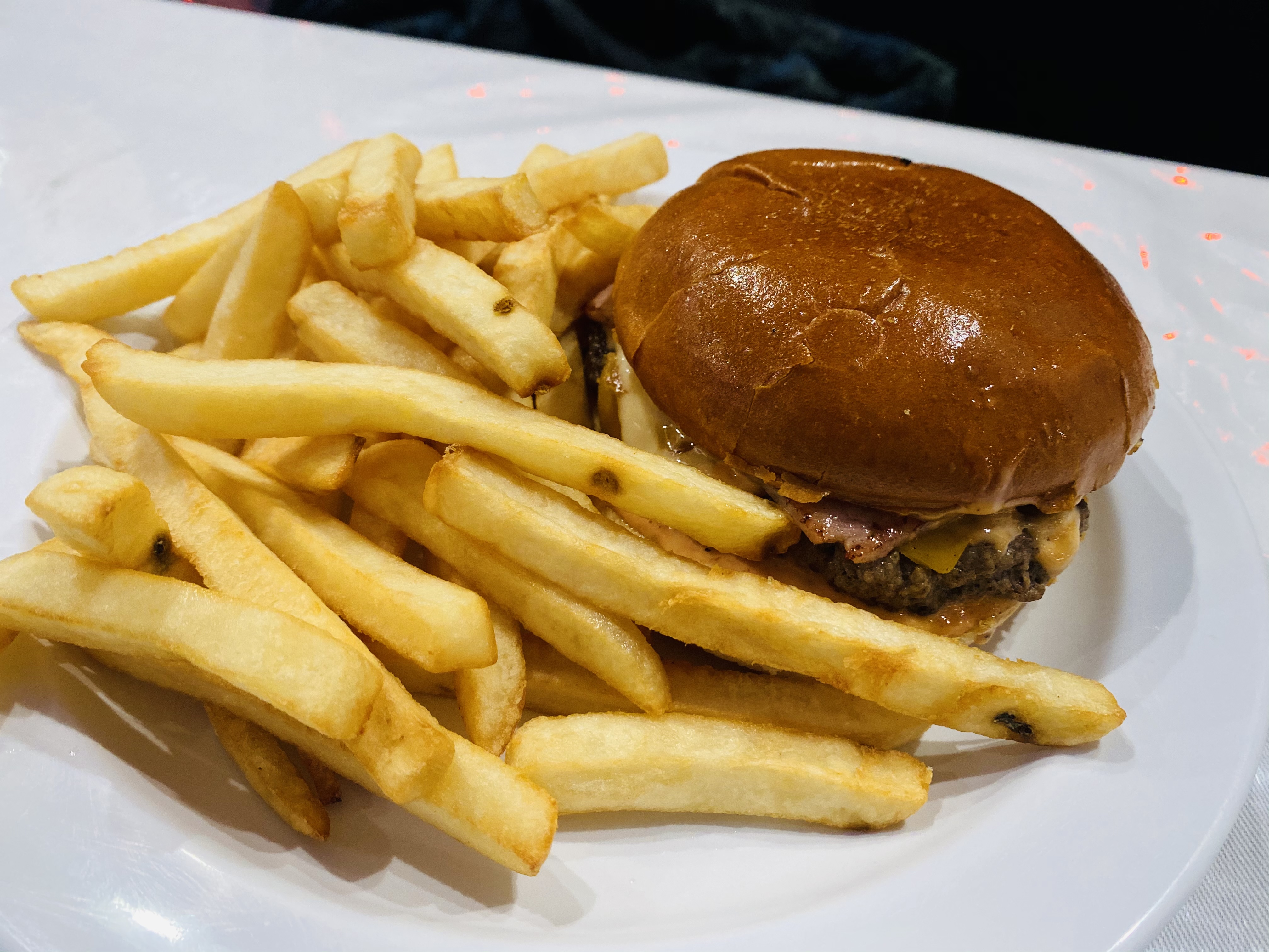 Order Hamburguesa Colombiana food online from Sabores Latinos Restaurant & Bakery Corp. store, Richmond Hill on bringmethat.com