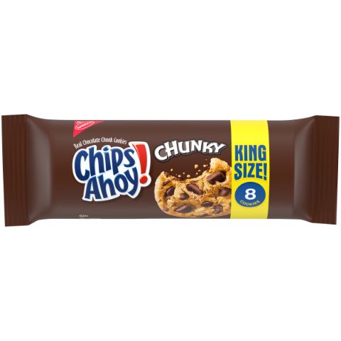 Order Nabisco Chips Ahoy Chunky King Size 4.15oz food online from 7-Eleven store, Wakefield on bringmethat.com