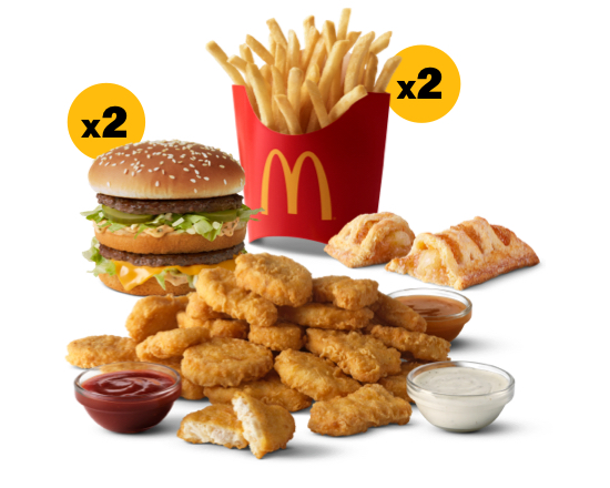 Order Classic Big Mac Pack with Apple Pie  food online from Mcdonald store, Lagrangeville on bringmethat.com