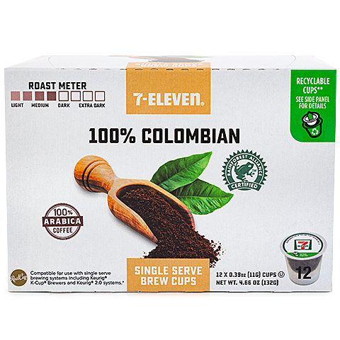 Order 7-Eleven 100% Colombian Capsule 12 Pack food online from 7-Eleven store, Natick on bringmethat.com