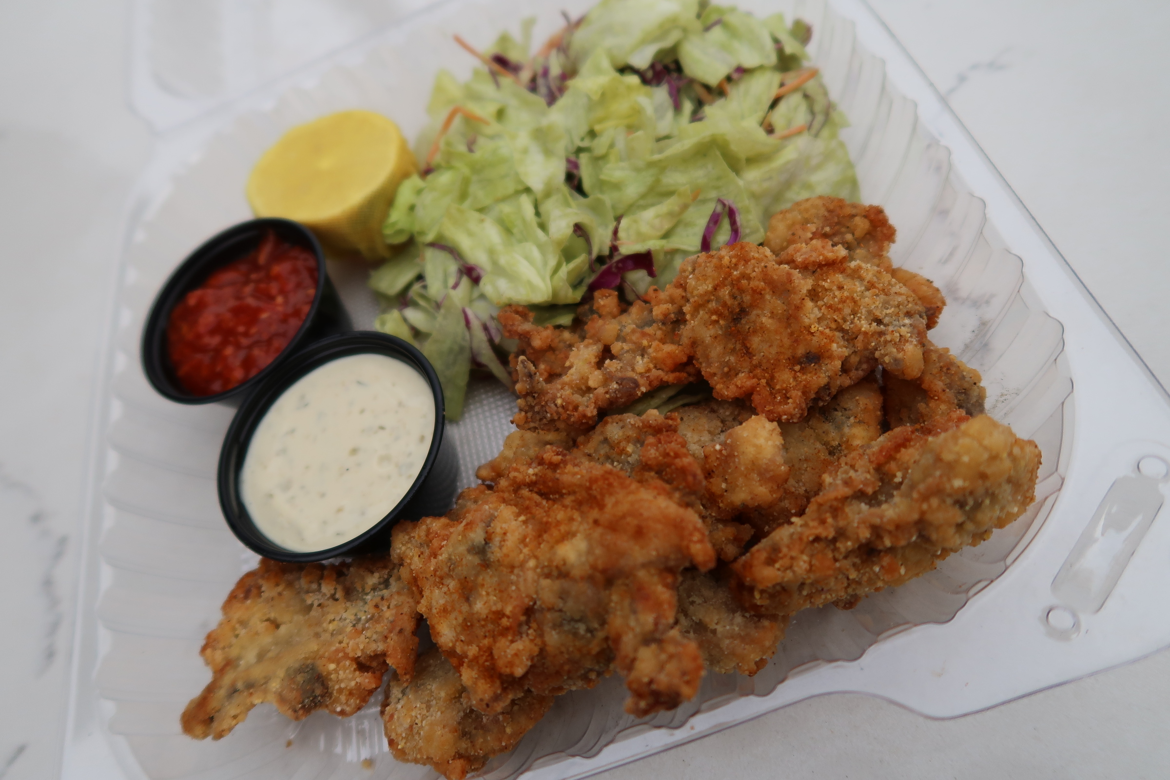 Order Fried Oysters food online from Pier House store, Los Angeles on bringmethat.com