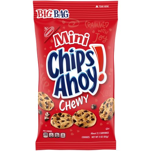Order Nabisco Chips Ahoy Chewy Big Bag 3oz food online from 7-Eleven store, Bellflower on bringmethat.com