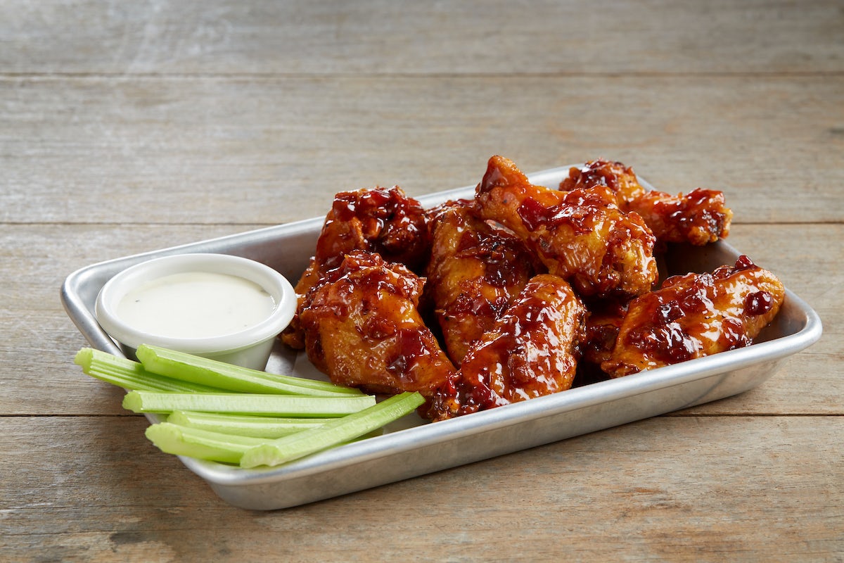 Order Bacon Jam Wings food online from BJ's Restaurant & Brewhouse store, Waco on bringmethat.com
