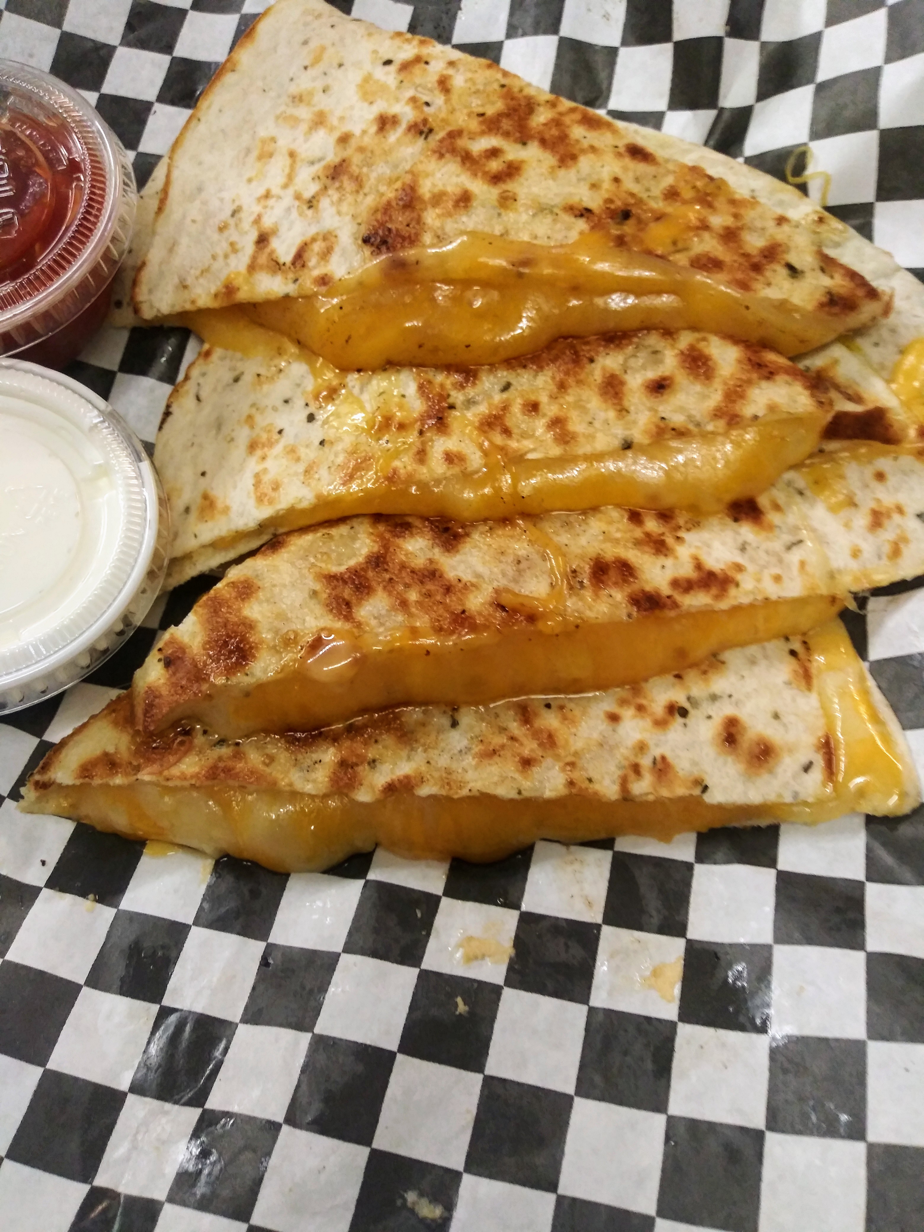 Order Cheese Quesadilla food online from The Grilled Cheese Factory store, Rochester on bringmethat.com