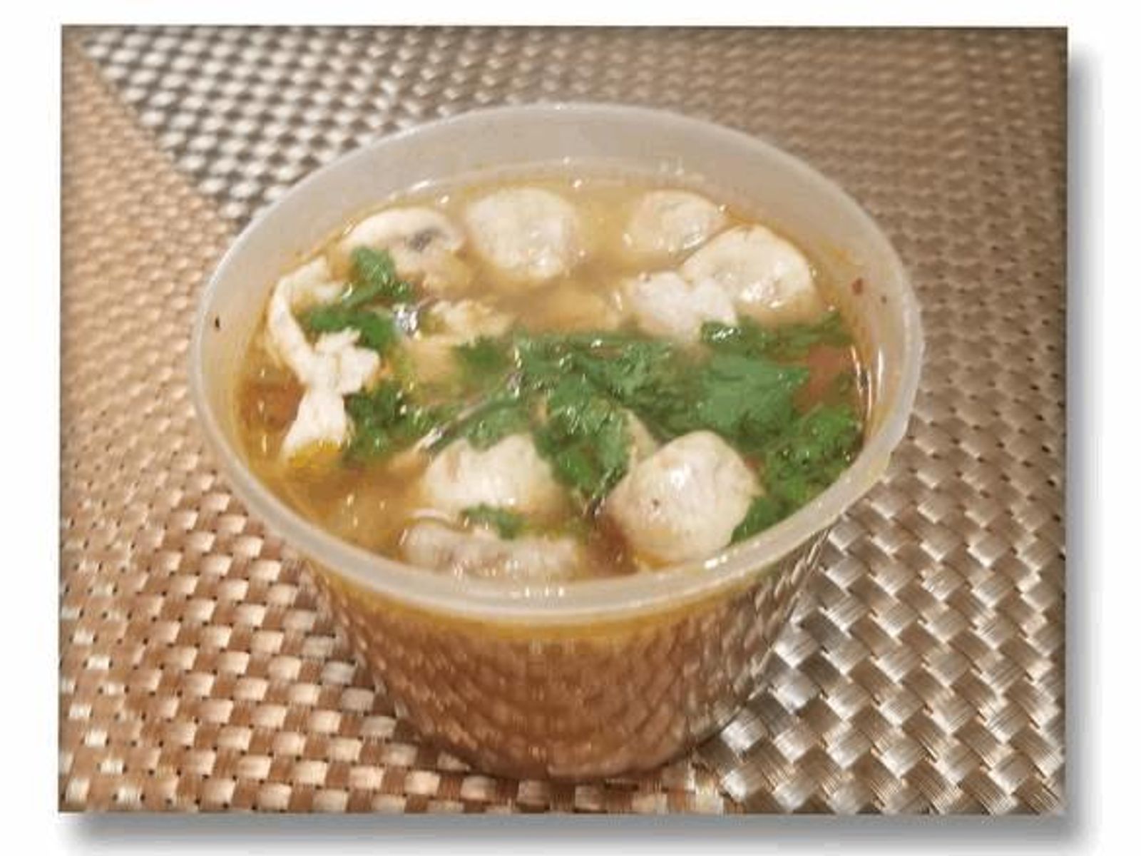 Order Tom Yum Soup(16 oz) food online from Racha Thai store, Seattle on bringmethat.com