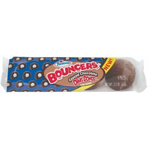 Order Hostess Bouncers Glazed Chocolate Ding Dong 4 Count food online from 7-Eleven store, Aurora on bringmethat.com