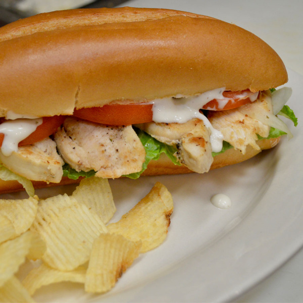 Order Chicken Sandwich food online from World Cafe store, Orlando on bringmethat.com