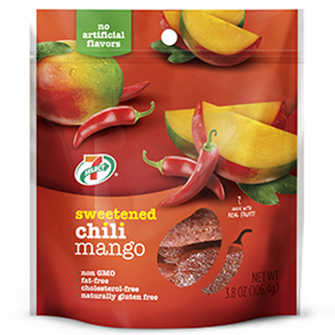 Order 7-Select Chili Mango 3.8oz food online from 7-Eleven store, Bellflower on bringmethat.com