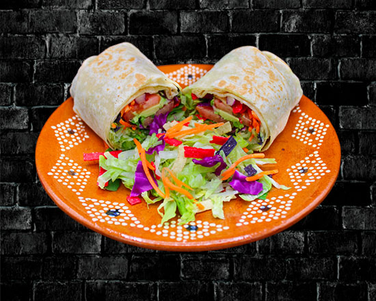 Order Vegetarian Burrito food online from Rivas Mexican Grill#4 store, Henderson on bringmethat.com
