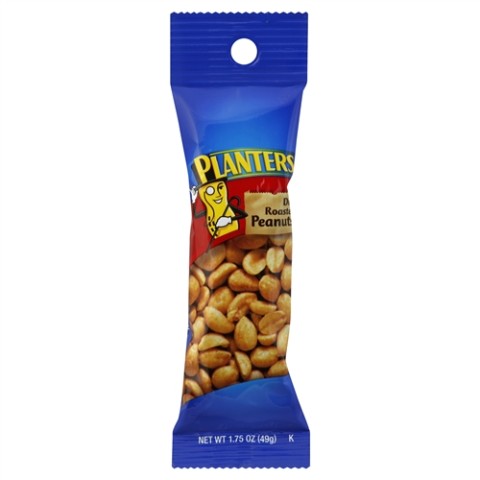 Order Planters Dry Roasted Peanuts 1.75oz food online from 7-Eleven store, Bellflower on bringmethat.com