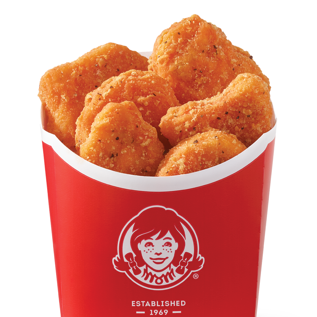 Order 6 PC. Spicy Chicken Nuggets food online from Wendy's store, Wooster on bringmethat.com