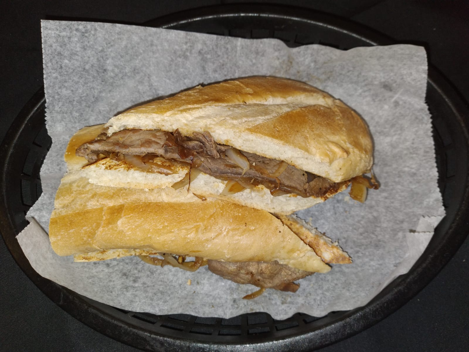 Order Palomilla Sandwich food online from La Teresita Restaurant store, Pinellas Park on bringmethat.com