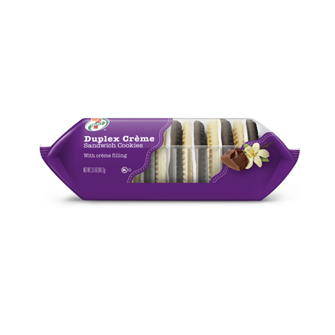 Order 7-Select Duplex Crème Sandwich Cookies 3.5oz food online from 7-Eleven store, Natick on bringmethat.com