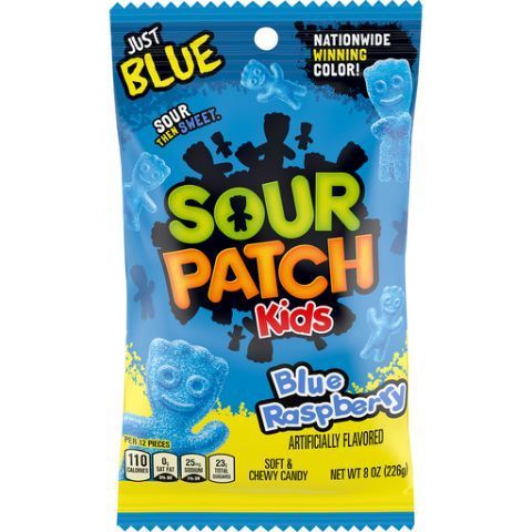 Order Sour Patch Kids Blue Raspberry 8oz food online from 7-Eleven store, Aurora on bringmethat.com